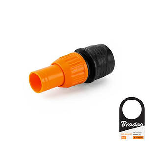 Конектор 1/2" з фланцем, STANDARD, BLACK LINE SOFT FULL, ECO-PWBS2127, фото 1