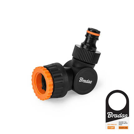 Адаптер регульований на кран РВ 1" з редуктором на 3/4", ECO-PWB2194, фото 2