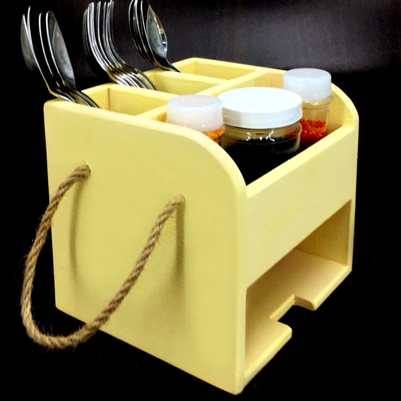 Підставка для столових приладів "Песто" лимонад