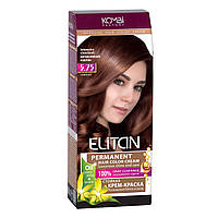 Стойкая крем-краска для волос «Elitan» intensive and natural color, 5.75 Интенсивный каштан