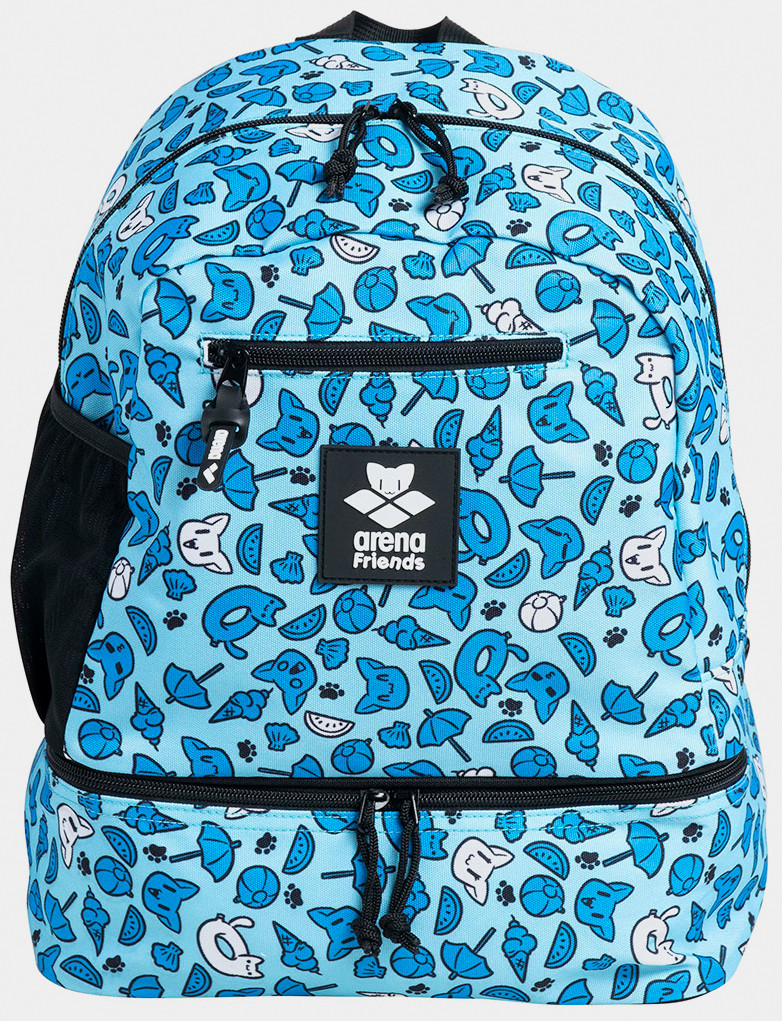 Рюкзак Arena TEAM BACKPACK FRIENDS чорний, блакитний, білий Діт 36 x 28 x 20, фото 1