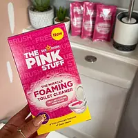 Пенящееся чистящее средство для унитаза The Pink Stuff Power Foaming 3шт*100g