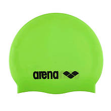 Шапка для плавання Arena CLASSIC SILICONE зелений Уні OSFM