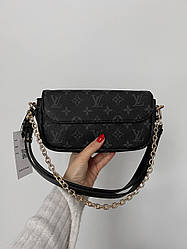 Жіноча сумка Луї Віттон чорна Louis Vuitton Black