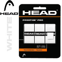 Обмотка для ракетки овергрип Head Prestige Pro Overwrap White, білий (3шт.)