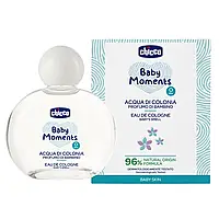 Одеколон детский Baby Moments, 100 мл Chicco