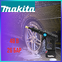 Пистолет высокого давления Makita 48V 26bar 5Ah Аккумуляторная мойка Мойка высокого давления Автомойка