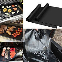 Антипригарный коврик BBQ grill sheet гриль мат портативный 33 Х 40 см для духовки и гриля