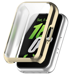 Чохол-накладка DK Silicone Face Case для Samsung Galaxy Fit3 (R390) (pale gold)