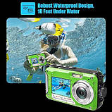 Водонепроникна камера S & P Safe and Perfect WPC-1 для підводного плавання Full HD 2,7K 48MP, фото 3
