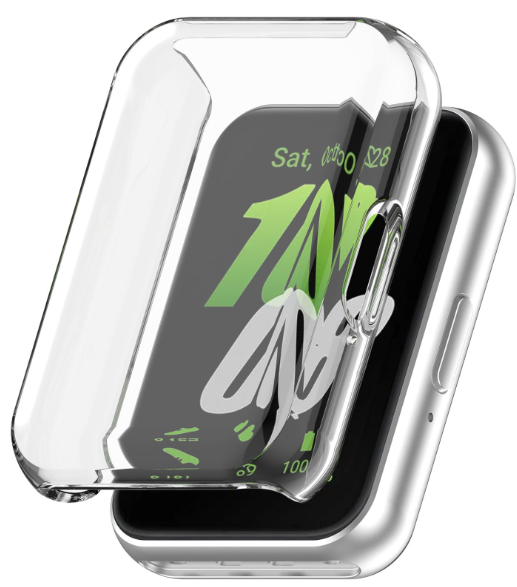 Чохол-накладка DK Silicone Face Case для Samsung Galaxy Fit3 (R390) (clear), фото 1