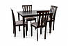 Комплект обідній ( стіл + стільці 4 шт.) ЮДЖИН, фото 6
