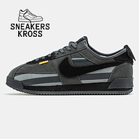 Чоловічі кросівки Nike Cortez x Union L.A Grey, кросівки Найк Кортез х Юніон сірі