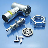 Тубус в зборі м'ясорубки Saturn ST-FP7096 ST-FP7095 ST-FP8093 ST-FP7092, фото 5