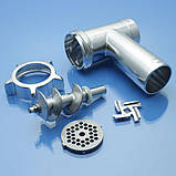 Тубус в зборі м'ясорубки Saturn ST-FP7096 ST-FP7095 ST-FP8093 ST-FP7092, фото 7