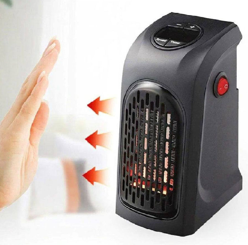 Обогреватель в розетку маленький handy heater Електро дуйчик 400 Вт Тепловентилятор NMS - фото 7 - id-p2185132410