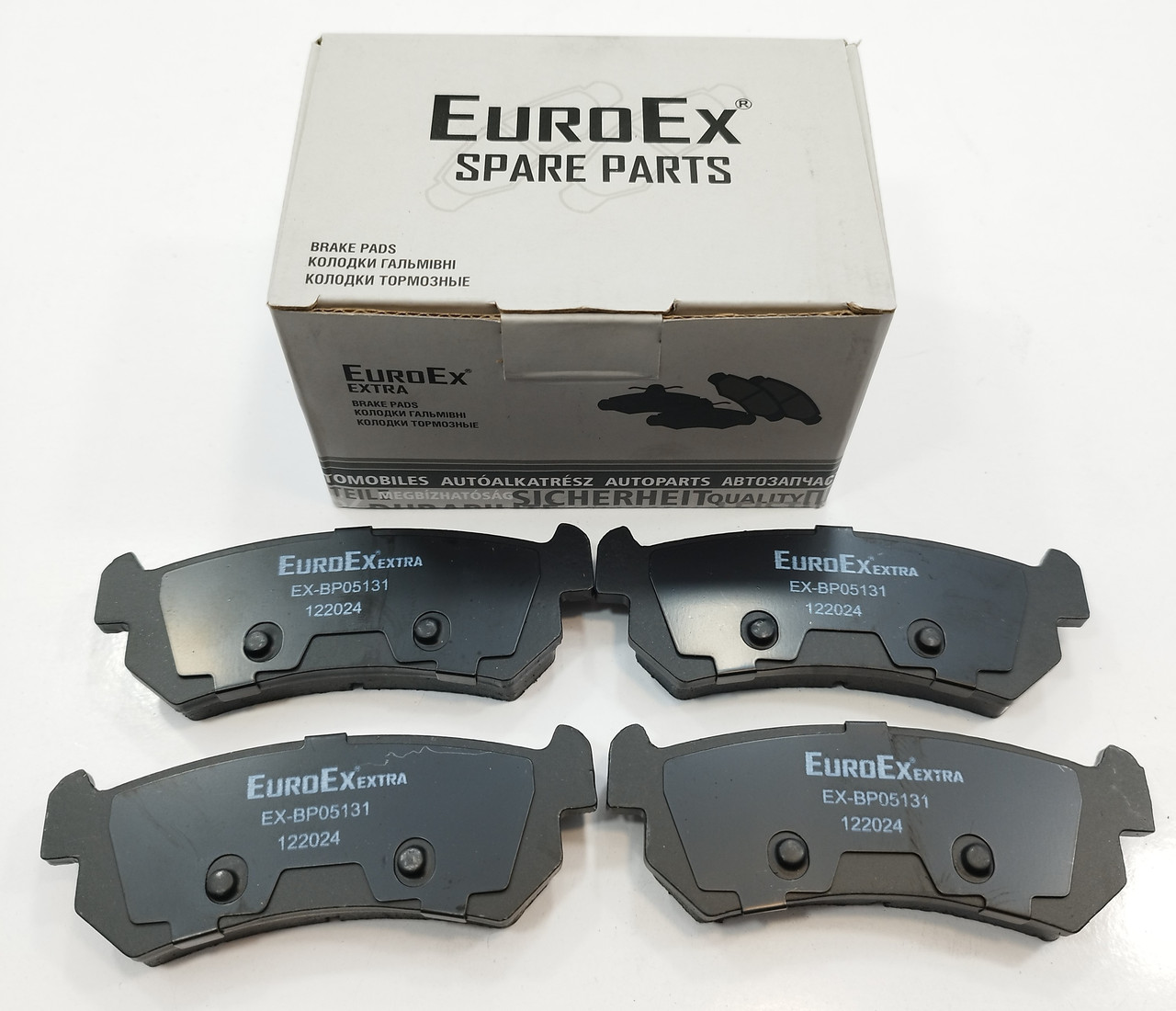Колодки гальмівні задні (ст.обр) Лачетті EuroEx Угорщина