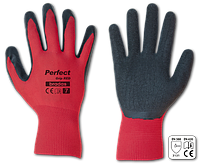 Перчатки защитные PERFECT GRIP RED латекс, размер 9 Bradas упаковка 12 пар.