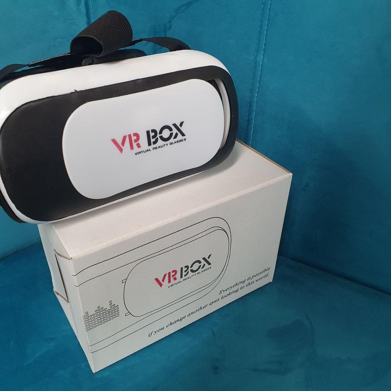 Vr BOX для игр виртуальная реальность 3d шлем для смартфона Виар бокс очки виртуальной реальности для айфона - фото 1 - id-p2185132534