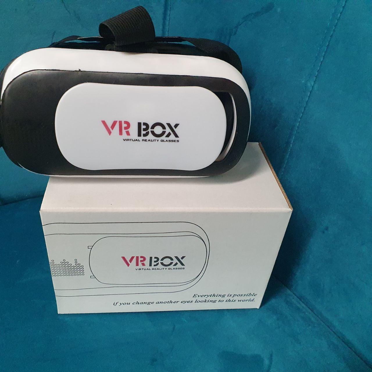 Vr BOX для игр виртуальная реальность 3d шлем для смартфона Виар бокс очки виртуальной реальности для айфона - фото 2 - id-p2185132534