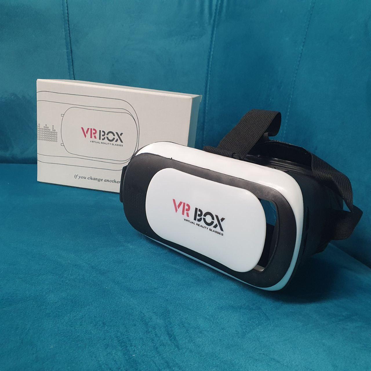 Vr BOX для игр виртуальная реальность 3d шлем для смартфона Виар бокс очки виртуальной реальности для айфона - фото 3 - id-p2185132534