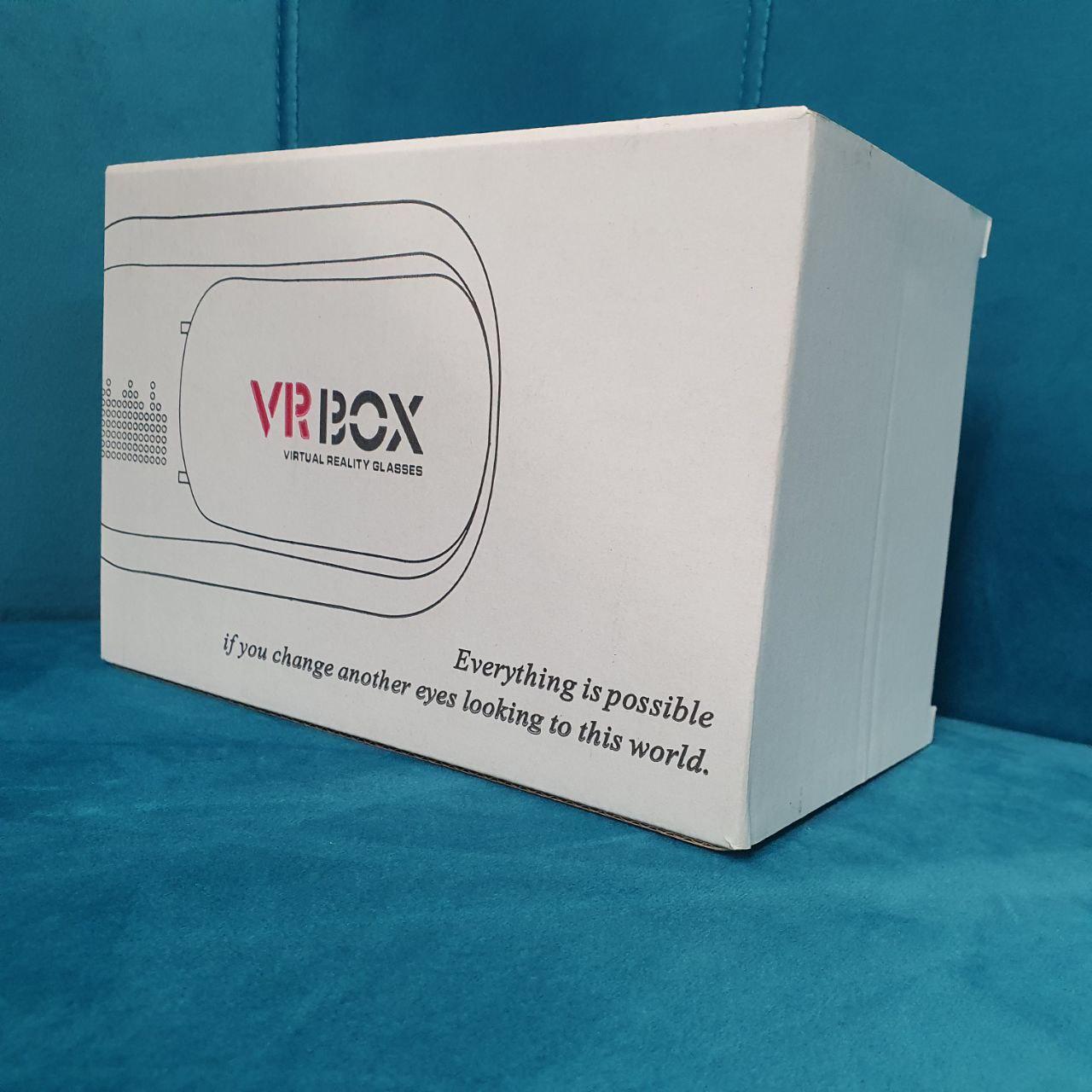 Vr BOX для игр виртуальная реальность 3d шлем для смартфона Виар бокс очки виртуальной реальности для айфона - фото 7 - id-p2185132534