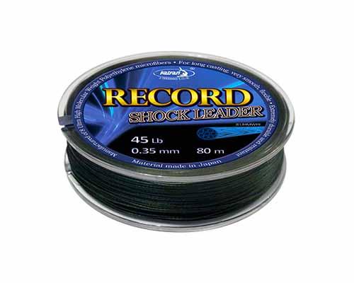 Шок-лідер для риболовлі Katran Record Shock Leader Braided 45Lb 80m, фото 1