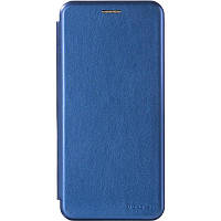 Чехол книжка для Samsung A14 / чехол на самсунг а14 (синий цвет) на магните / с отделом для карт.
