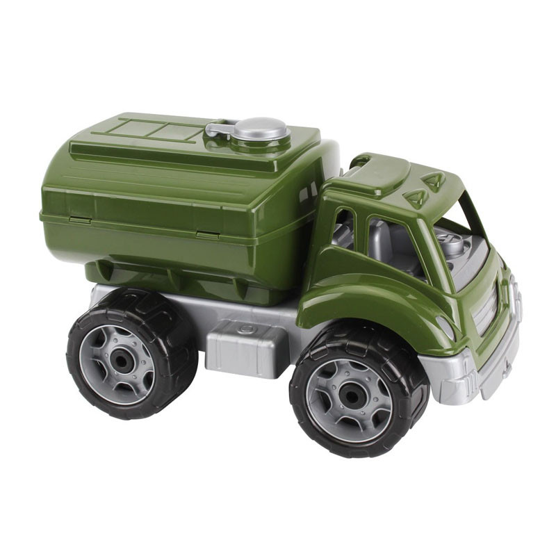 Игрушка автомобиль военный бензовоз Титан 6344 ТЕХНОК спецтехника для детей военные машинки для мальчиков NMS - фото 2 - id-p2185134654