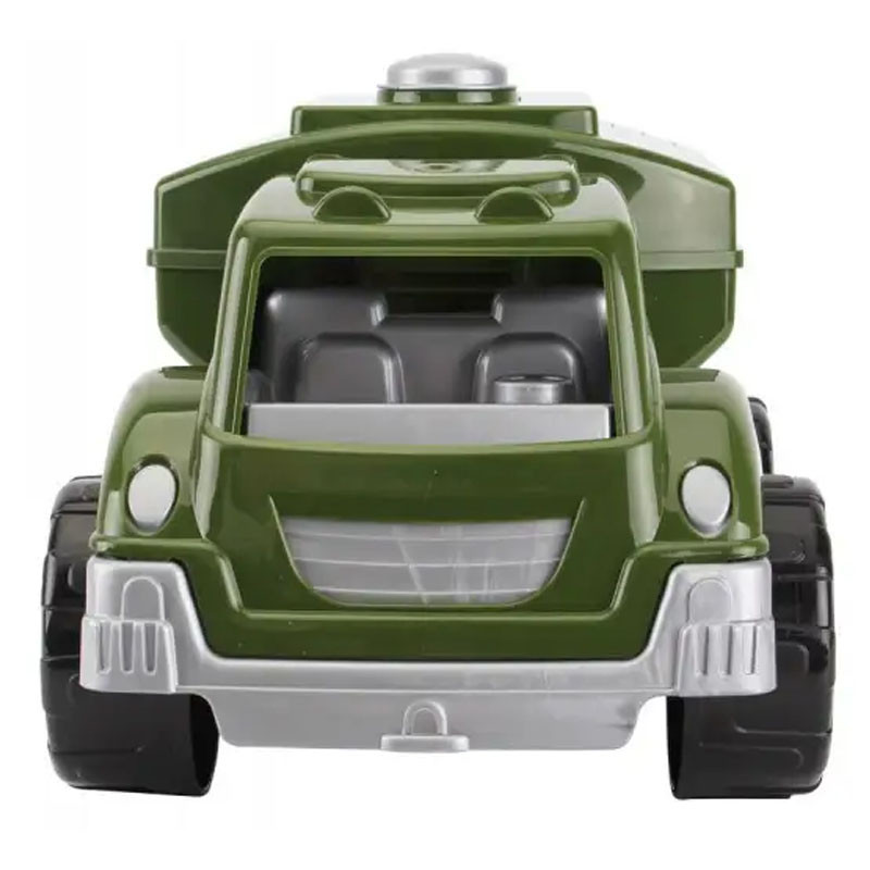 Игрушка автомобиль военный бензовоз Титан 6344 ТЕХНОК спецтехника для детей военные машинки для мальчиков NMS - фото 4 - id-p2185134654
