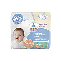 Подгузники Lolly Premium Soft Junior 5 (12-17 кг) 28 шт (4820174981006)