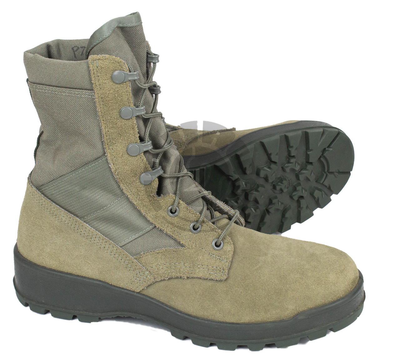 Літні берці армії США Thorogood Sage Green Steel Toe, фото 1
