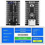 Плата розробки CH32V003, основна плата RISC-V, модуль CH32V003F4P6, фото 7