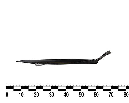 Важіль (повідець) склоочисника ВАЗ 2110-12, 2170-72 лів. довгий (гачок 3х8), фото 2