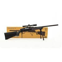 Реалистичная снайперская винтовка ZM 51G CYNA оружие на пластиковых пульках 6мм, игрушечное. NMS