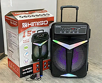 Bluetooth акустична система та колонка Kimiso з ed-підсвіткою, Музичні колонки для вулиці NMS