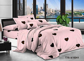 Комплект постільного бязь №пл178 Полуторний 150х220