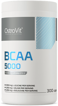 Всаа OstroVit BCAA 1000 300 caps, фото 1