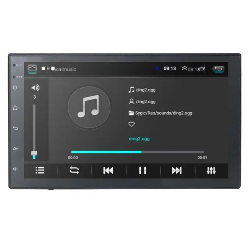 Автомобильная магнитола с bluetooth 6601 MP5 Android 2 DIN магнитолы с экраном 7 дюймов с блютузом NMS - фото 8 - id-p2185152813