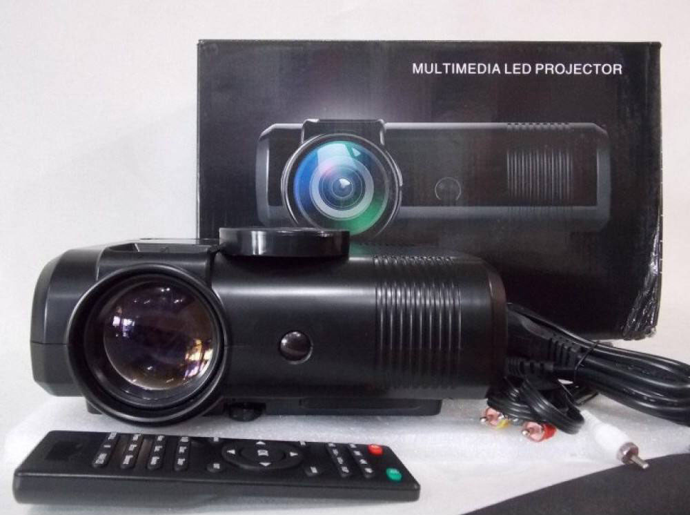 Проектор NMS светодиодный L8 видеопроектор Android для домашнего кинотеатра проекторы с пультом управления NMS - фото 1 - id-p2185152818
