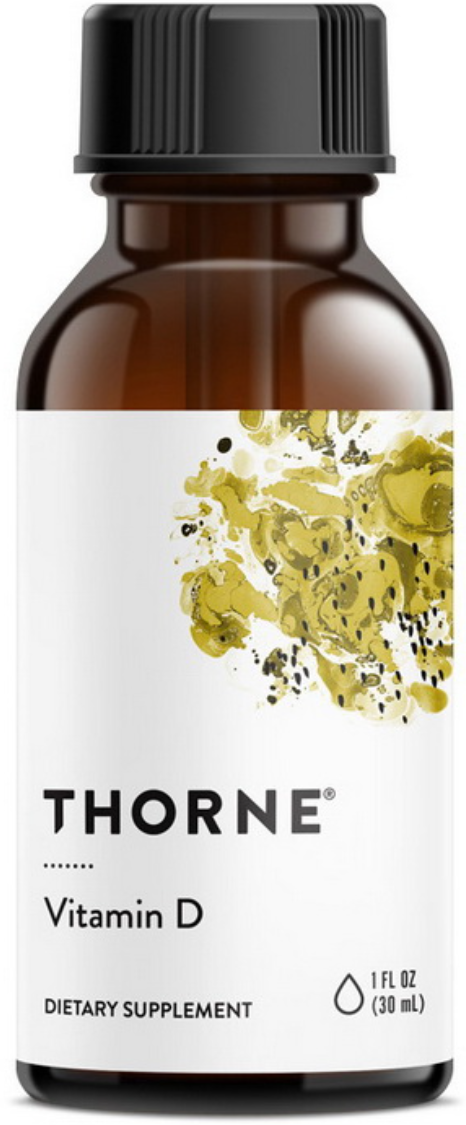 Вітамін Д3 Thorne Research Vitamin D 1000 IU (25mcg) 30 мл