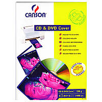 Бумага Canson для CD/ DVD, конверт, 230г, A4, 6ст (872853)