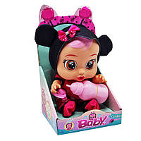 Детская Кукла-пупс 3360-52, 25см, бутылочка, соска, звук Dobuy Дитяча Лялька-пупс 3360-52, 25см, пляшечка,