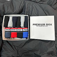 Подарочный Комплект "Premium Box Tommy Hilfiger" - 5 штук трусов + 6 пар носков - Полномерные U 098 L