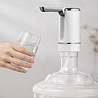 Акумуляторна помпа для води Water pump / Складна помпа на бутиль / Електрична помпа для бутля, фото 6