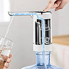 Акумуляторна помпа для води Water pump / Складна помпа на бутиль / Електрична помпа для бутля, фото 2