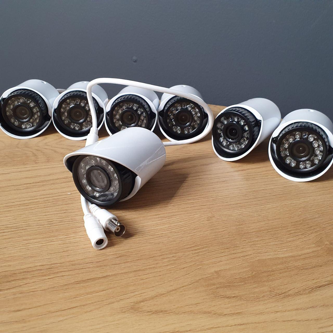 Комплект видеонаблюдения проводной KIT AHD 8CH 1MP на 8 камер, Регистратор наружного и внутреннего NMS - фото 7 - id-p2185167752
