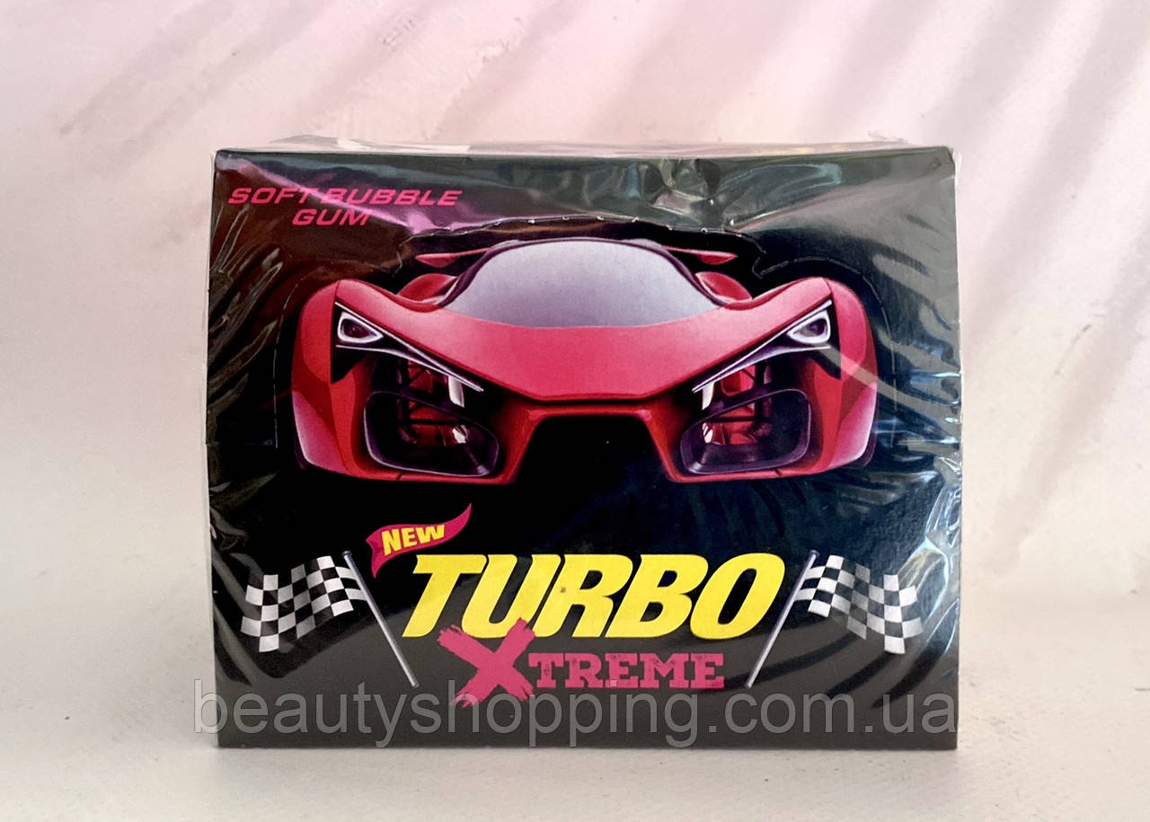 Turbo Extreme Турбо екстрім жувальні гумки з фруктовим смаком 100 шт ProGumТуреччина