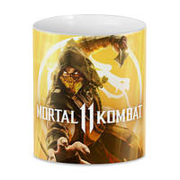 Кружка Mortal Kombat Мортал Комбат постер MK.02.35 MSH