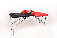 Массажный стол с отверстием для лица для массажистов 60х185х75см